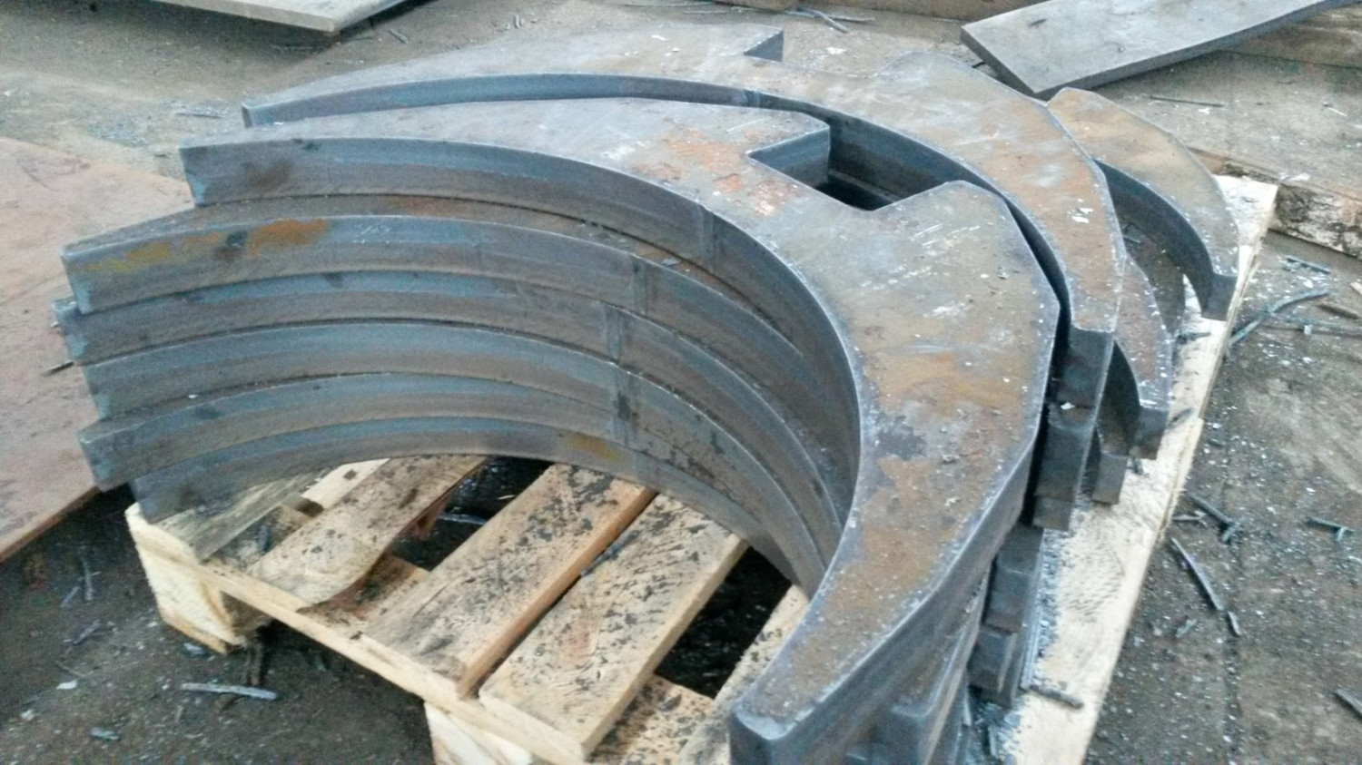 Газокислородная резка стального листа толщиной от 190 мм GR 149